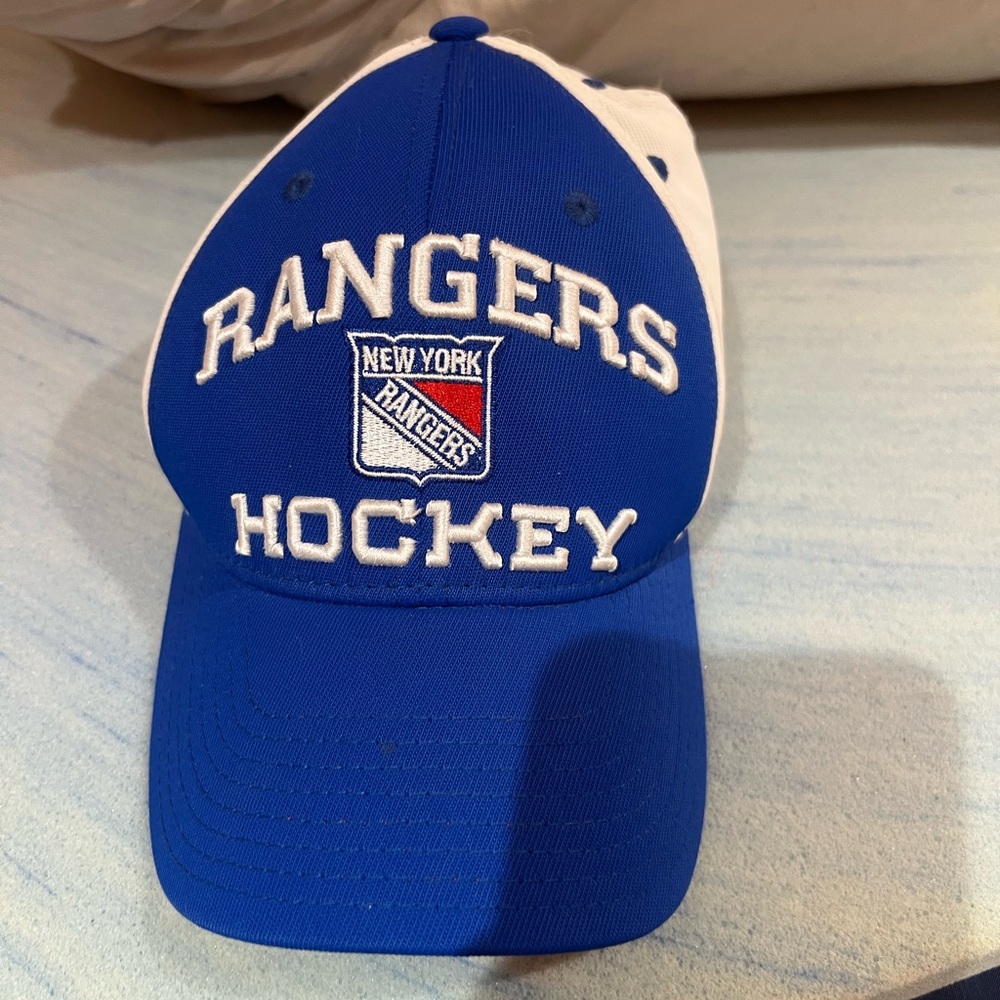 Rangers Hockey Baseball Cap